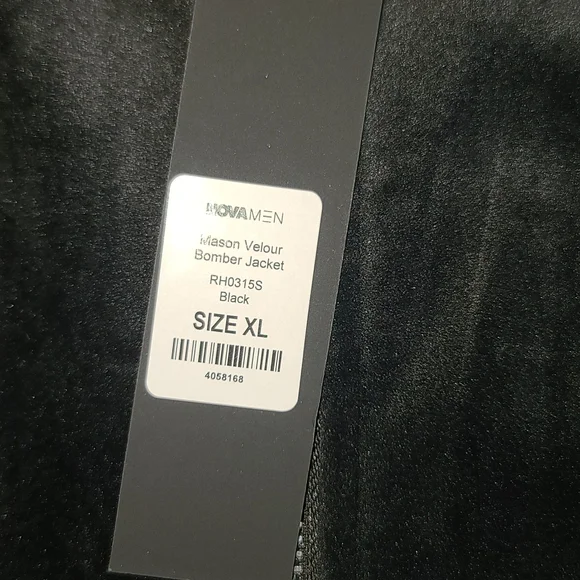 NWT Fashion Nova velour Mens jacket - Picture 5 of 7